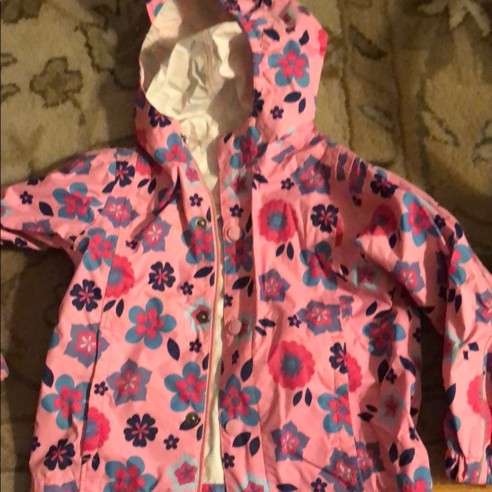 Rei girls rain coat